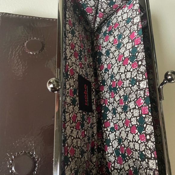 Hobo Intl Brown Patent wallet - Picture 5 of 5